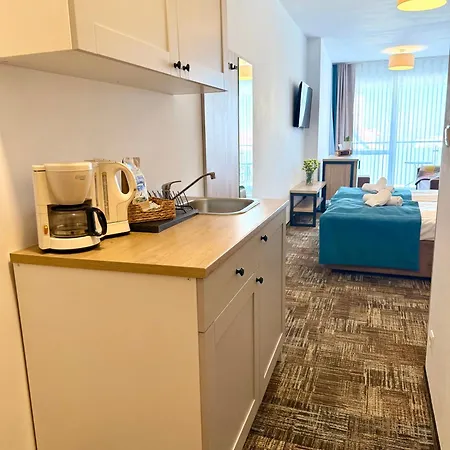 Al-dom Apartamenty, Welle 201 W Grzybowie Z Sauna I Jacuzzi Daire