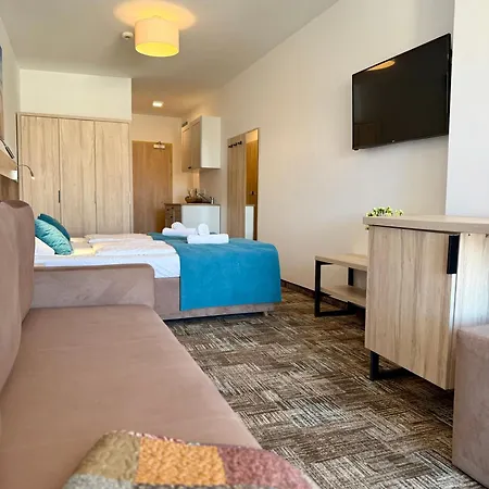 Daire Al-dom Apartamenty, Welle 201 W Grzybowie Z Sauna I Jacuzzi *